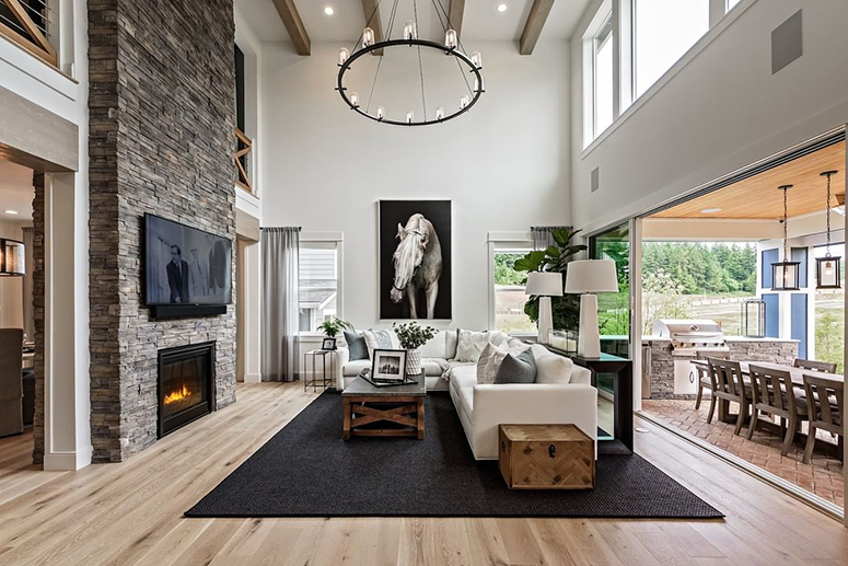 7 Indoor Outdoor Rooms We D Love To Live In This Spring Heat Glo 7 Indoor Outdoor Rooms We D Love To, Indoor Outdoor Fireplace Cost